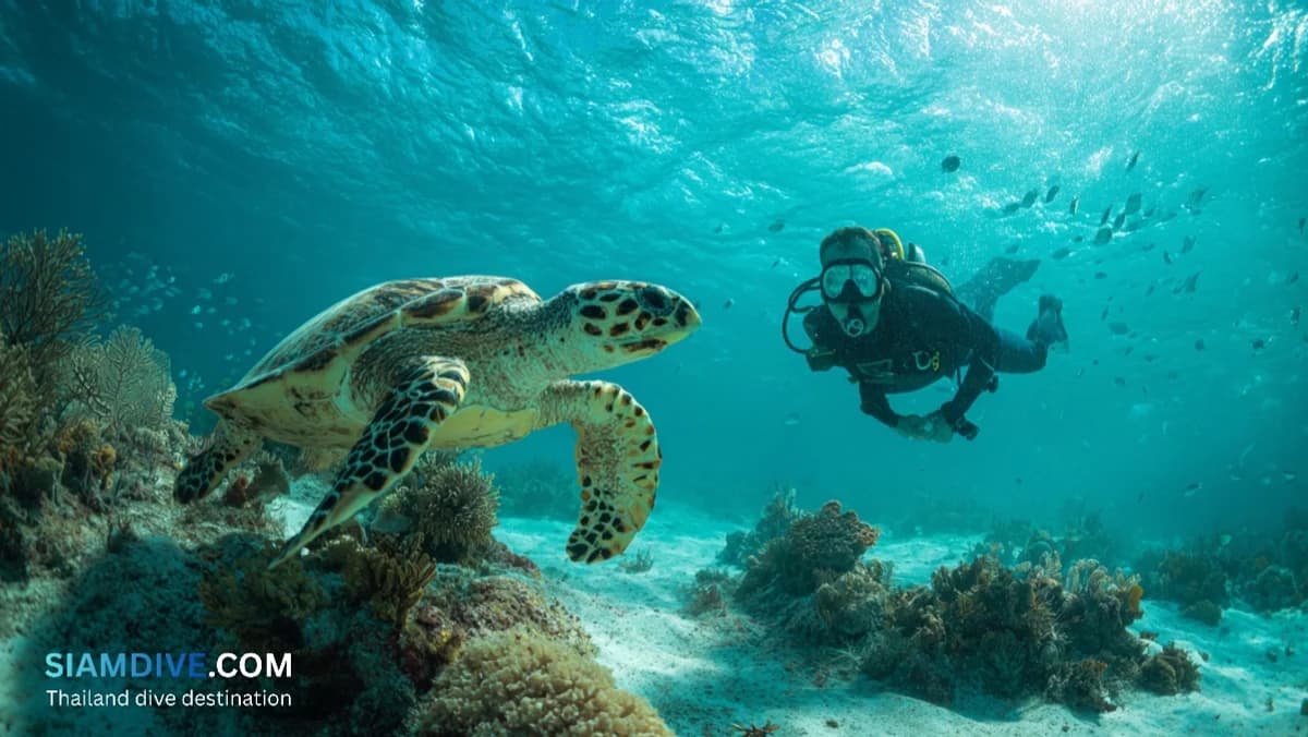 태국이 스쿠버 다이빙에 최고인 7가지 이유