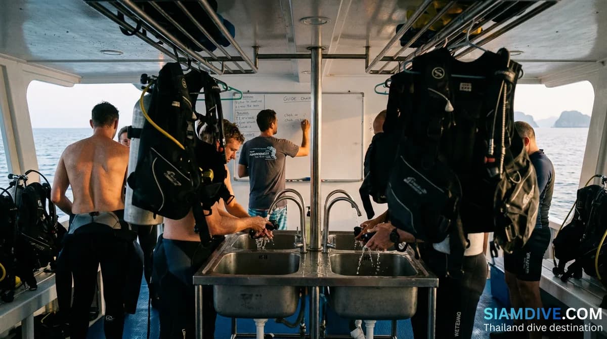 7 erreurs qui ruinent une croisière plongée en Thaïlande (et comment les éviter)