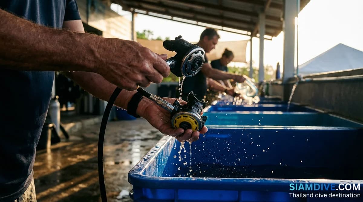 The 15-Minute Post-Dive Rinse That Doubles Your Gear's Life