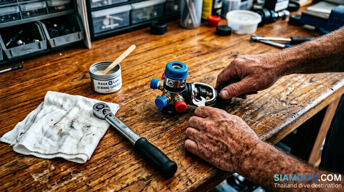 레귤레이터 관리와 셋업: 안전한 다이빙을 위한 완벽 가이드