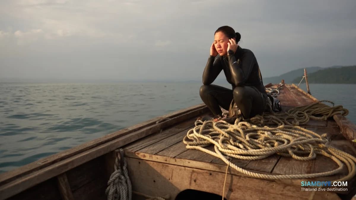 潜水后48小时耳朵才开始疼