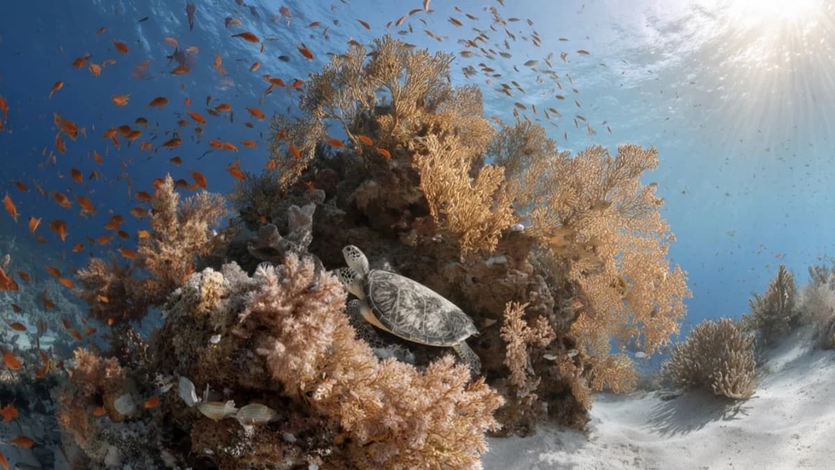 Le patate corallien à 12 m qui résume la plongée aux Similan