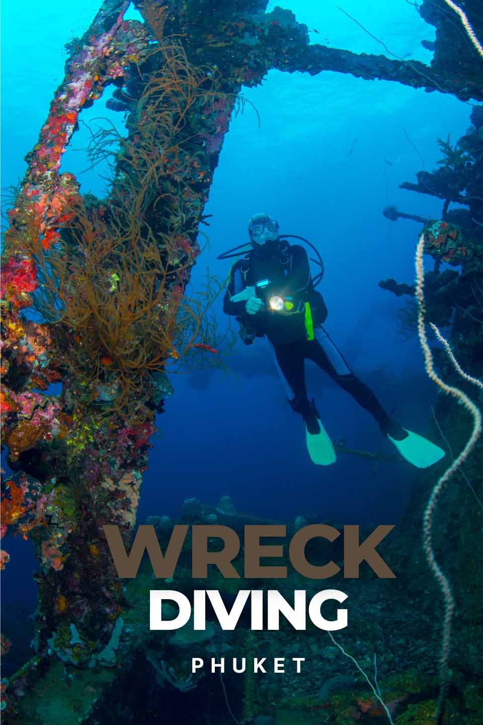 Wreck Diving in Phuket | Explore Thrilling Underwater Shipwrecks