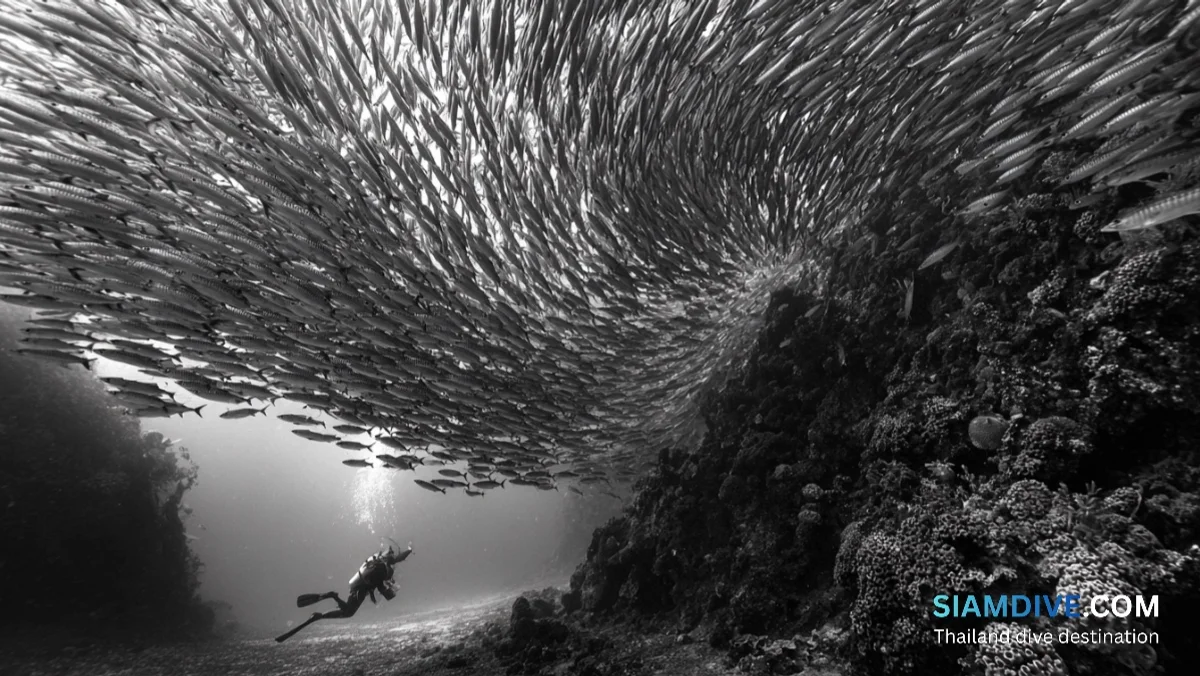 Гид по дайвингу Сейл Рок: лучший пиннакл Сиамского залива — image 3