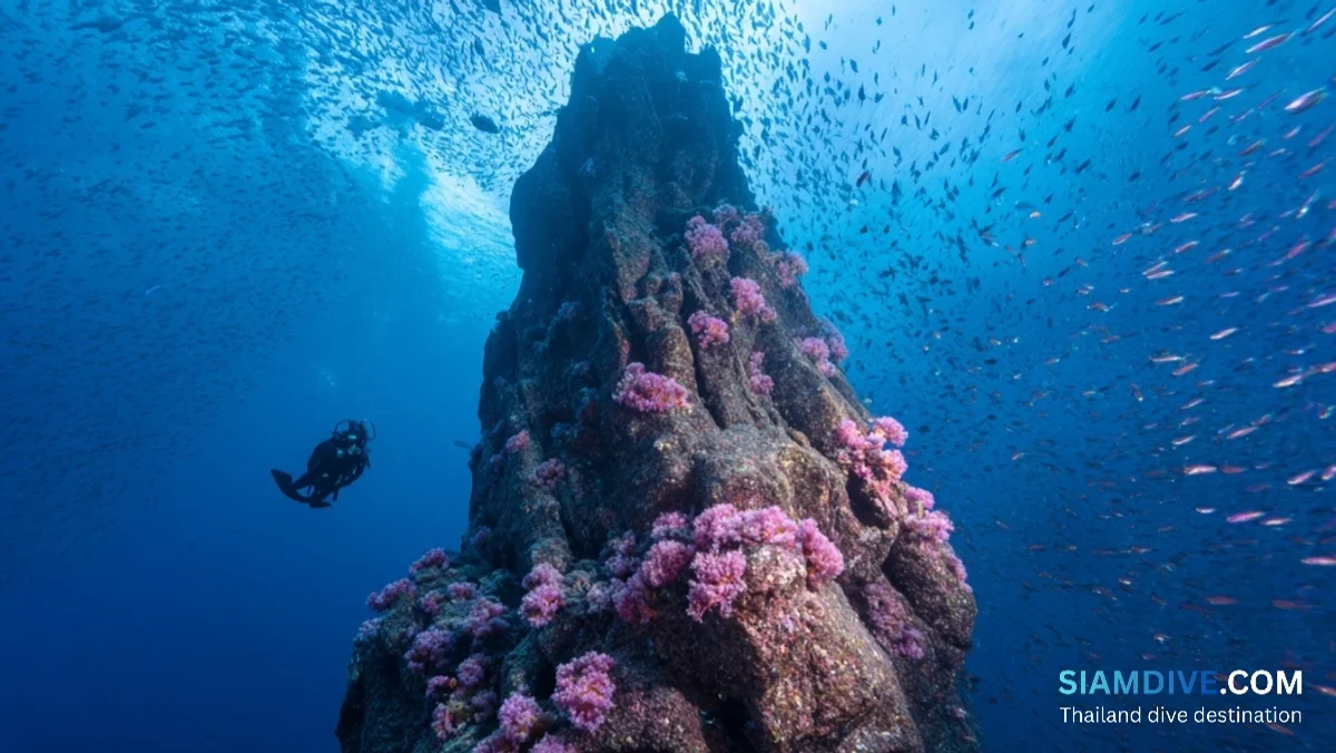 Chumphon Pinnacle Tauchgang Guide: Granitturm im Golf von Thailand — image 2