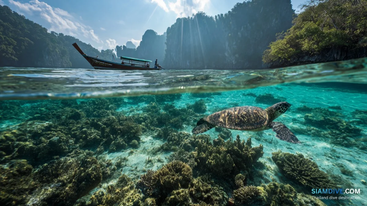 安达曼海 vs 泰国湾：选择适合你的潜水区域