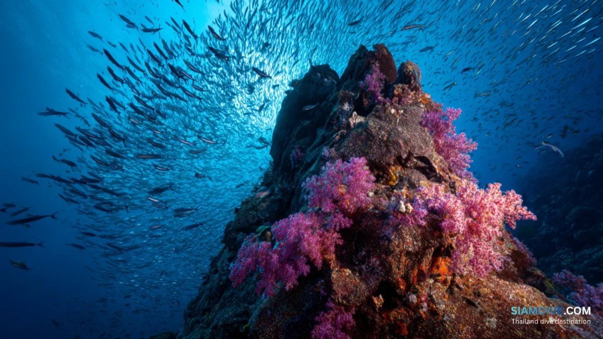 8 Mile Rock 潜水指南：丽贝岛深水尖峰礁