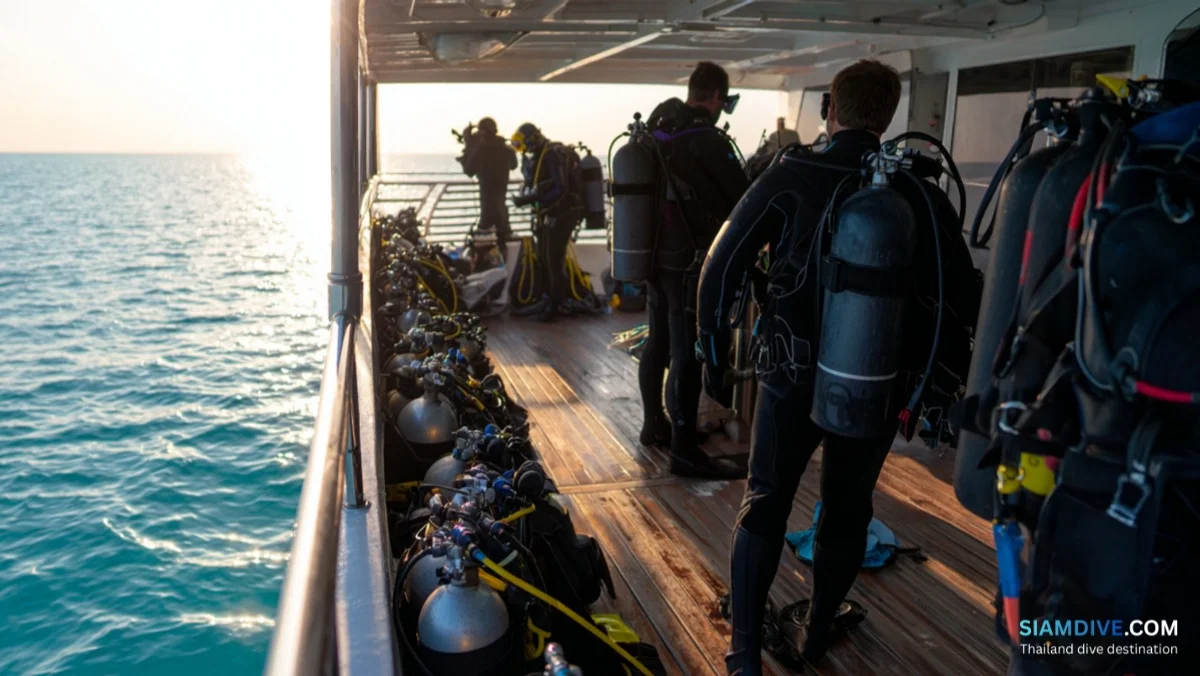 タイで初めてのリブアボード：実際に何が起こるのか