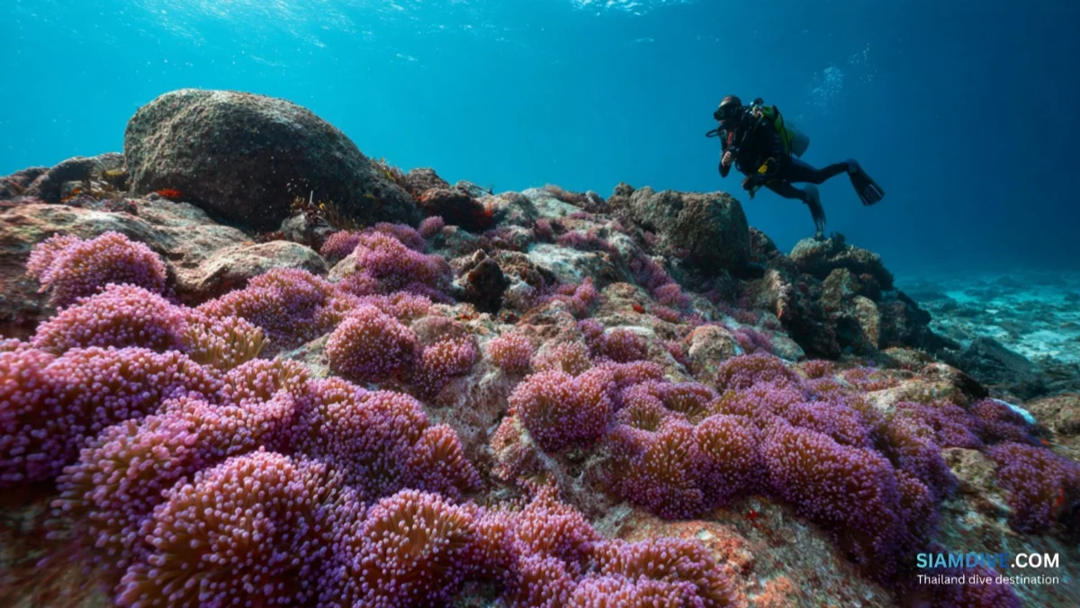 코 응암 야이 다이빙 가이드: 춤폰의 야생 화강암 섬