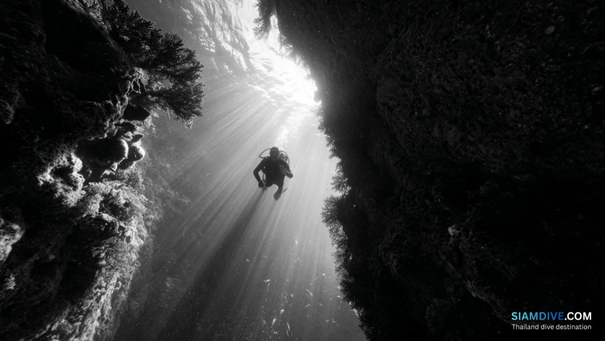 Грин-Рок Ко Тао: путеводитель по лучшему сайту сквозных проходов