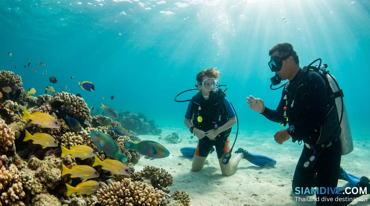 Thaïlande vs le monde : où passer son brevet de plongée ?