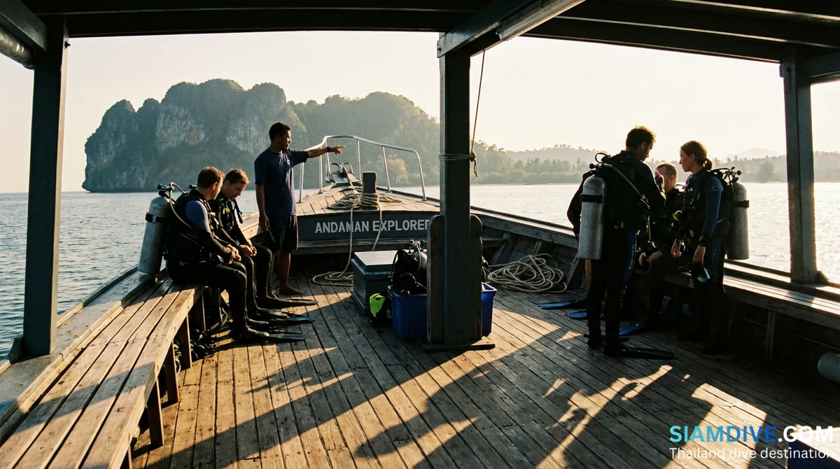 푸켓 당일 다이빙 7곳 리브어보드 필요없다