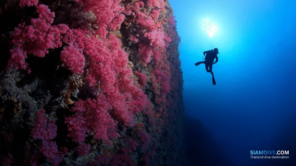 5つの深度で変わるHin Daengの赤い壁 — image 2