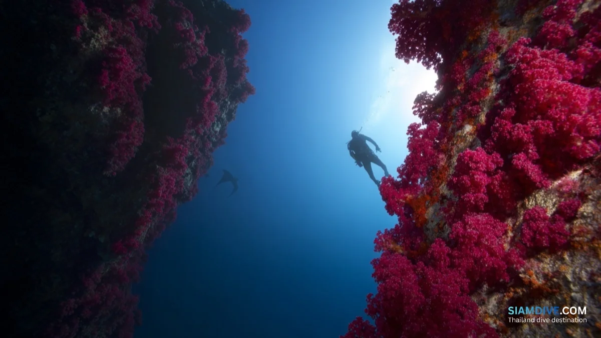 5つの深度で変わるHin Daengの赤い壁 — image 3