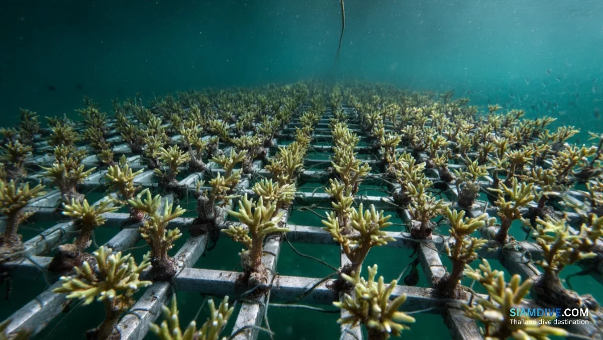 10 000 coraux sur un rack PVC — pourquoi 95 % ont survécu — image 2