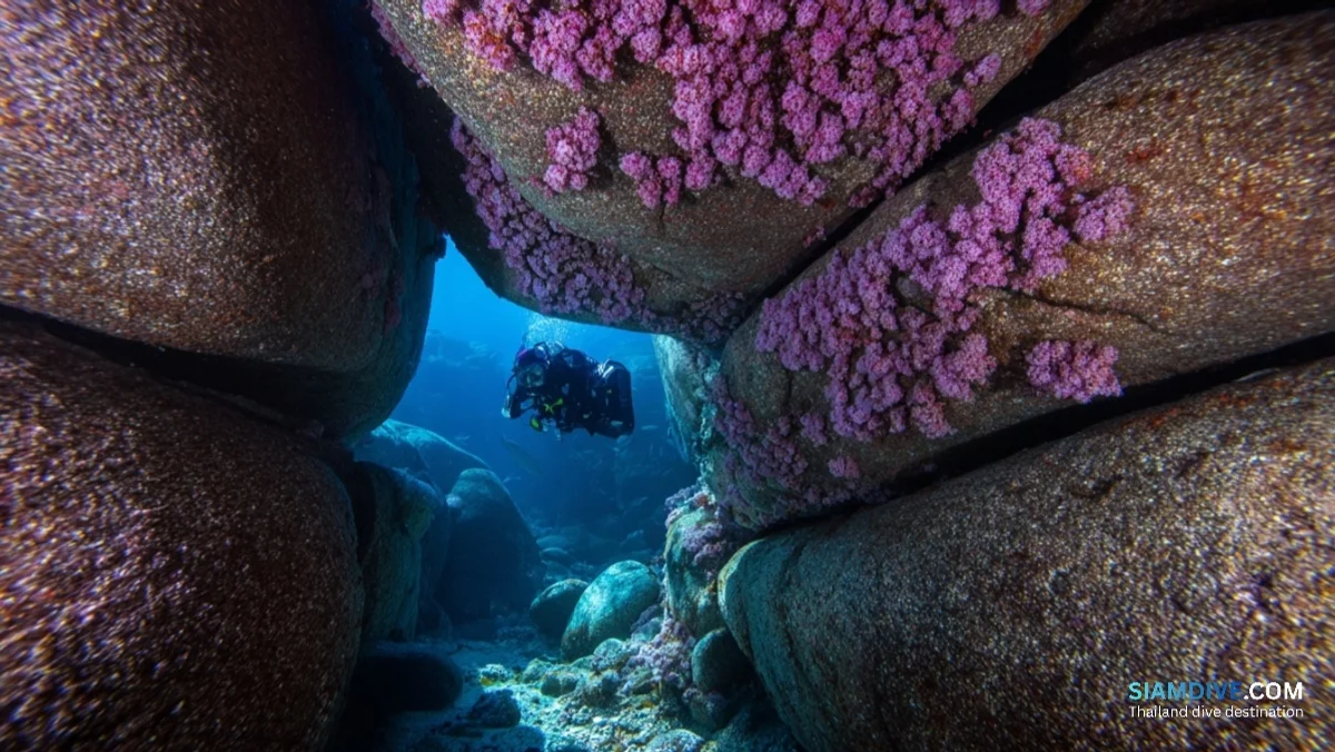 40m 화강암 미로, Elephant Head를 두 번 다이빙하는 이유 — image 3