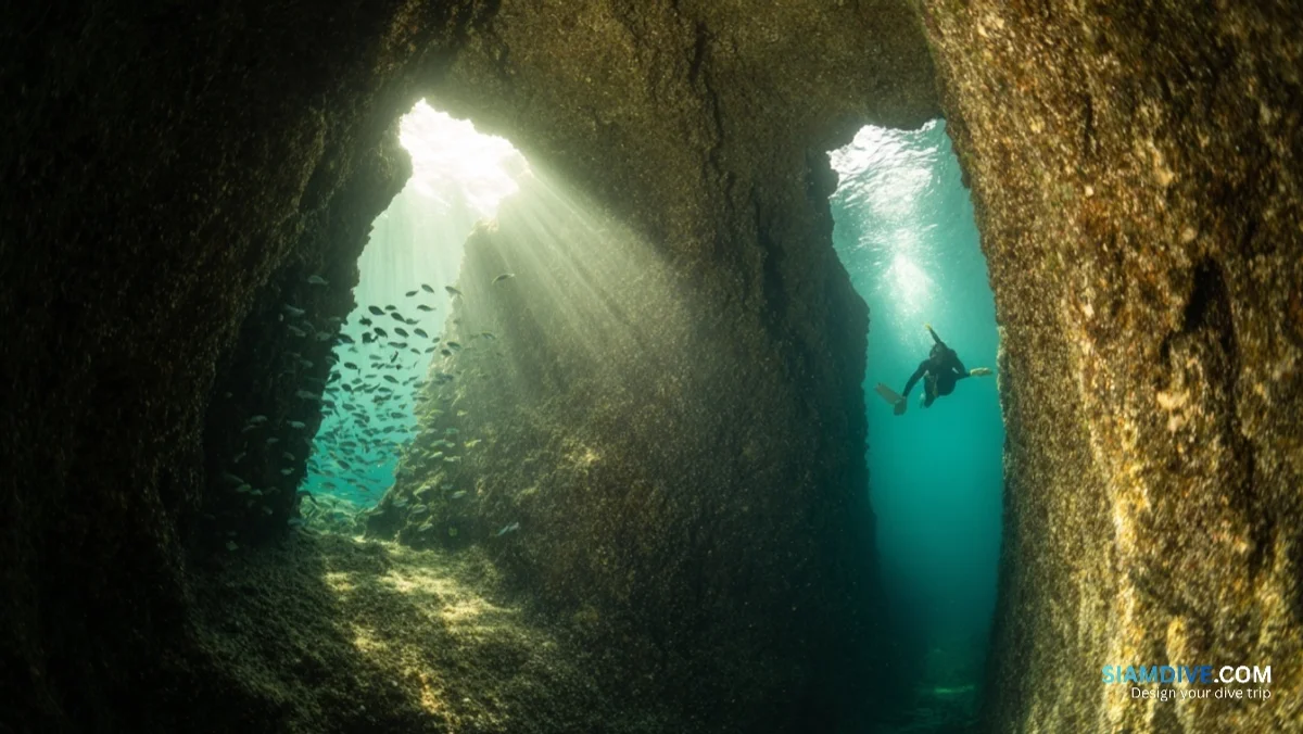 Le tunnel de roche de Koh Talu : 5 iles a Rayong pour 650 bahts — image 4