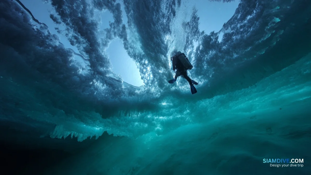 40 mètres de visibilité sous un mètre de glace au Baïkal — image 2